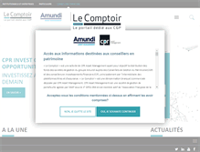 Tablet Screenshot of lecomptoir-cpr.fr